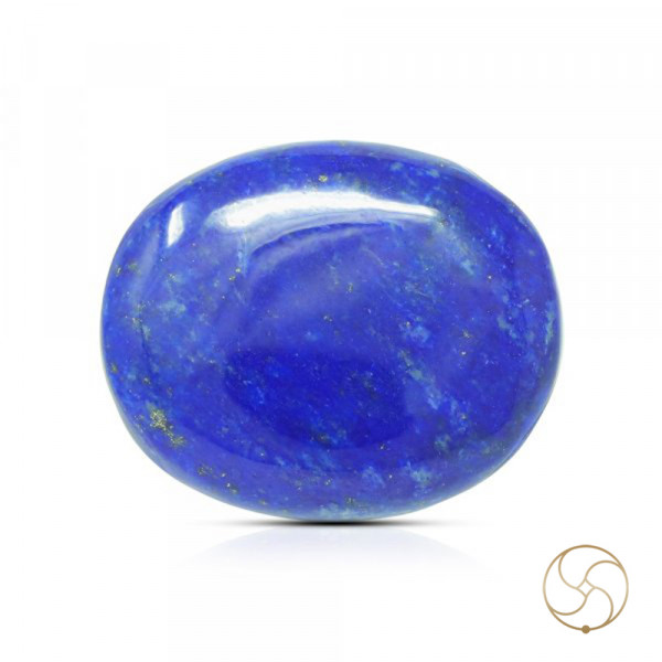 Image of 45.20 Carats Lapis Lazuli Gemstone With Silver Ring Or Pendant – लाजवर्त रत्न