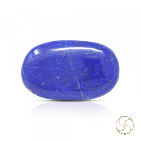 Image of 41.10 Carats Lapis Lazuli Gemstone With Silver Ring Or Pendant – लाजवर्त रत्न