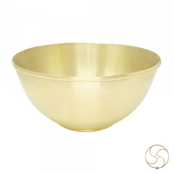 Image of 800ml Ritika Brass Shakti  Bowl (245 gm) - रितिका पीतल शक्ति कटोरा