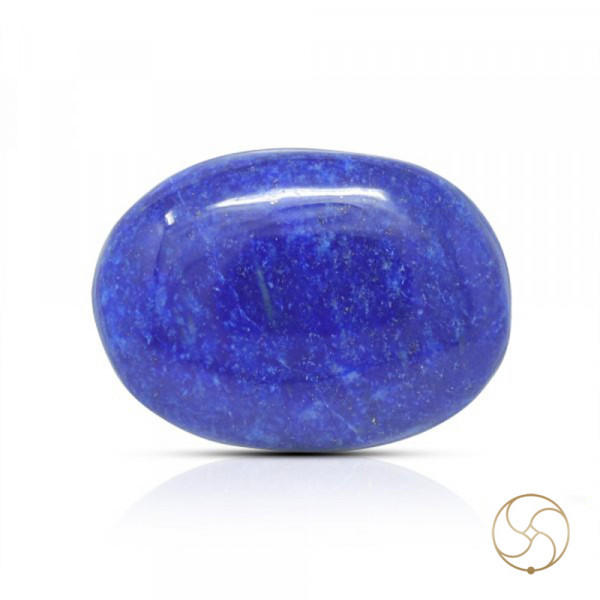 Image of 31.40 Carats Lapis Lazuli Gemstone With Silver Ring Or Pendant – लाजवर्त रत्न