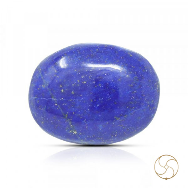 Image of 29.90 Carats Lapis Lazuli Gemstone With Silver Ring Or Pendant – लाजवर्त रत्न