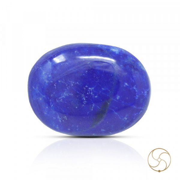 Image of 29.70 Carats Lapis Lazuli Gemstone With Silver Ring Or Pendant – लाजवर्त रत्न