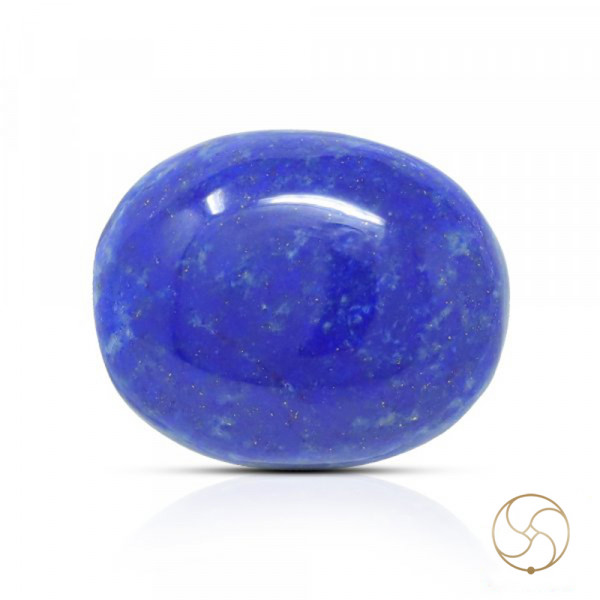 Image of 24.50 Carats Lapis Lazuli Gemstone With Silver Ring Or Pendant – लाजवर्त रत्न