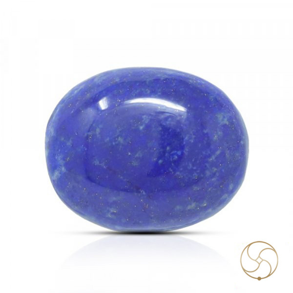 Image of 23.40 Carats Lapis Lazuli Gemstone With Silver Ring Or Pendant – लाजवर्त रत्न