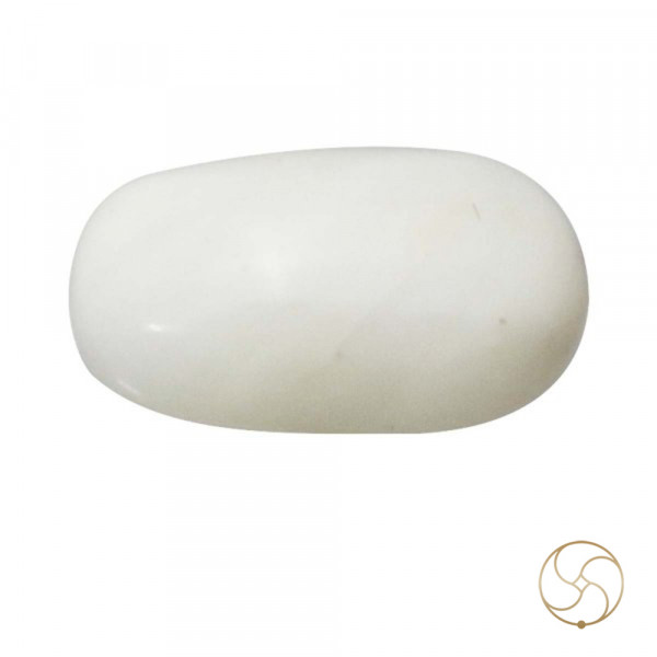 Image of 05.36 Carats White Coral With Ring Or Pendant - सफ़ेद मूंगा रत्न