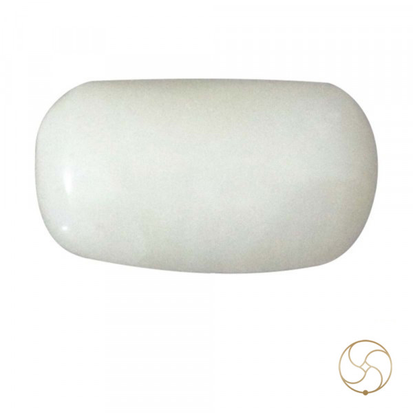 Image of 05.30 Carats White Coral With Ring Or Pendant - सफ़ेद मूंगा रत्न