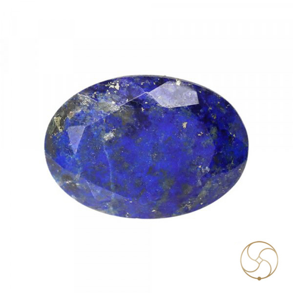 Image of 10.70 Carats Lapis Lazuli Gemstone With Silver Ring Or Pendant – लाजवर्त रत्न
