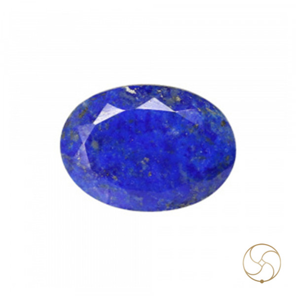 Image of 10.55 Carats Lapis Lazuli Gemstone With Silver Ring Or Pendant – लाजवर्त रत्न