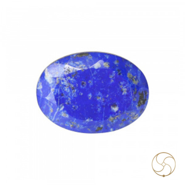 Image of 10.60 Carats Lapis Lazuli Gemstone With Silver Ring Or Pendant – लाजवर्त रत्न