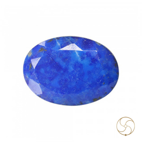 Image of 10.15 Carats Lapis Lazuli Gemstone With Silver Ring Or Pendant – लाजवर्त रत्न