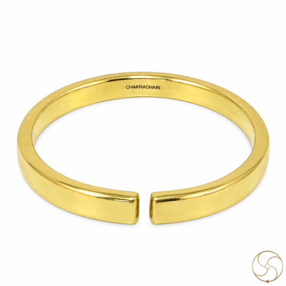 Ritika Brass Flat Bangle for Women