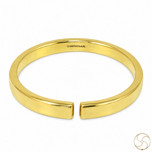Image of Ritika Brass Flat Bangle for Women