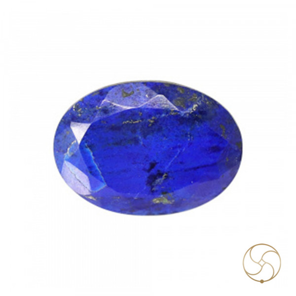 Image of 10.65 Carats Lapis Lazuli Gemstone With Silver Ring Or Pendant – लाजवर्त रत्न