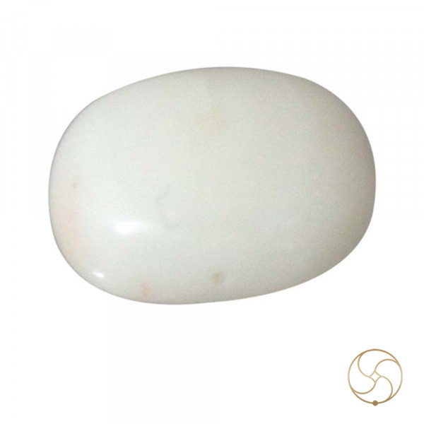 Image of 04.23 Carats White Coral With Ring Or Pendant - सफ़ेद मूंगा रत्न