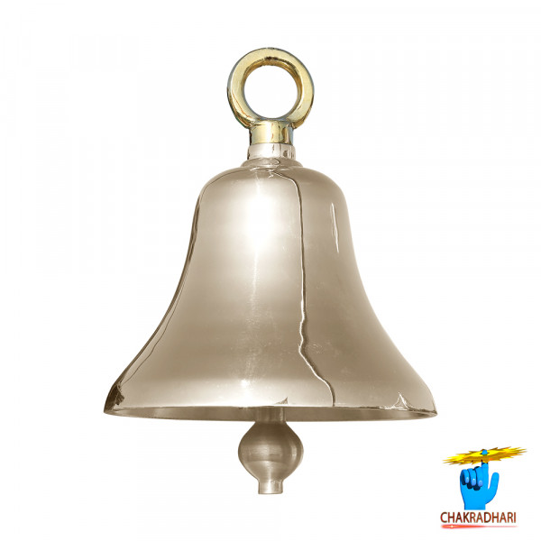 Image of Phool Bronze divyanaad Bell -  फूल काँसा दिव्यनाद घंटा (4.5Kg)