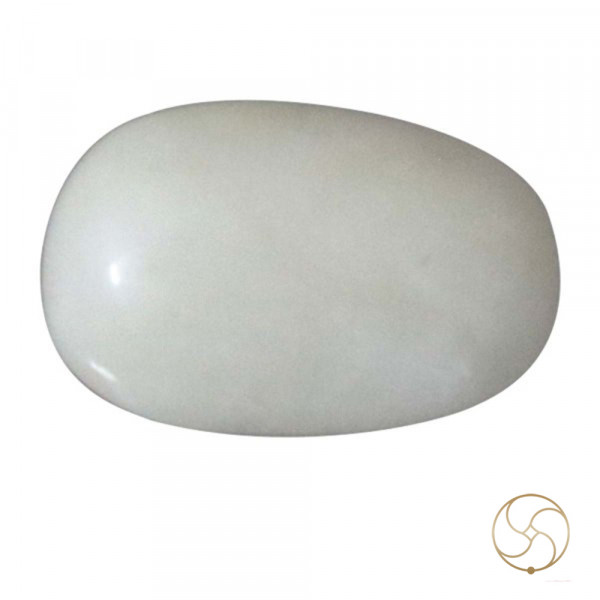 Image of 04.13 Carats White Coral With Ring Or Pendant - सफ़ेद मूंगा रत्न