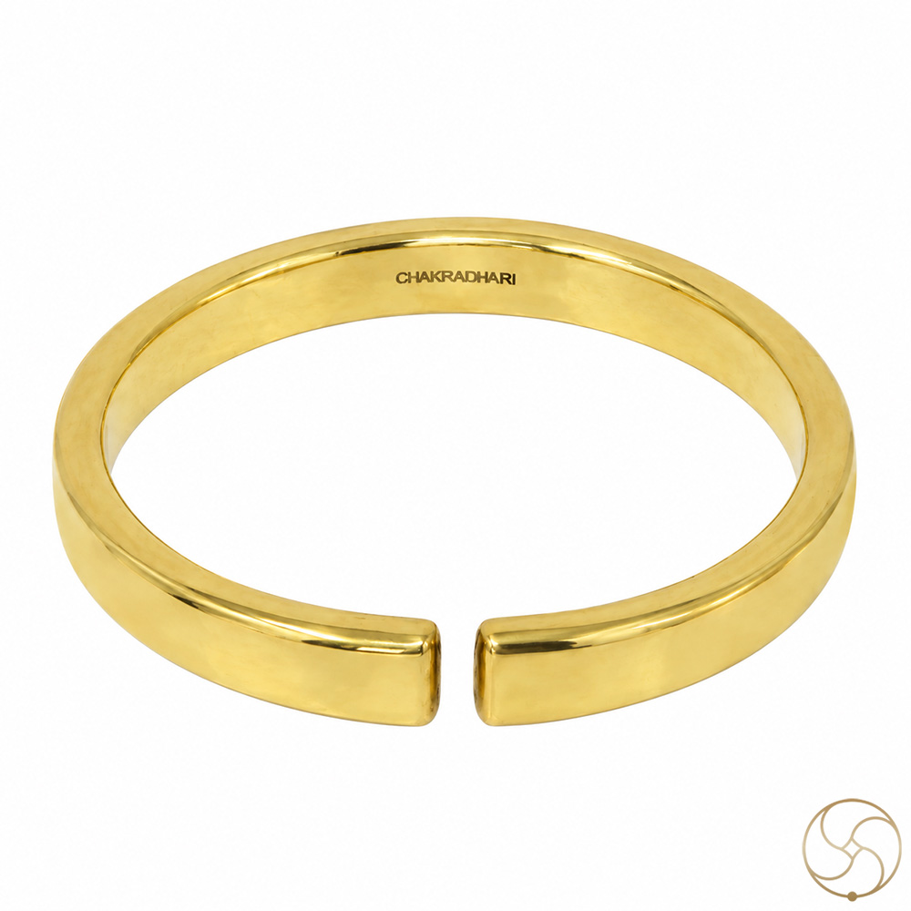 Ritika Brass Flat Bangle for Men
