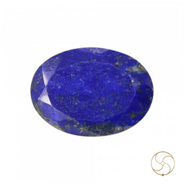 Image of 11.05 Carats Lapis Lazuli Gemstone With Silver Ring Or Pendant – लाजवर्त रत्न