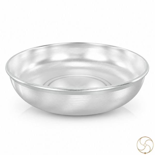 Image of 99.9% Silver Halwa Plate