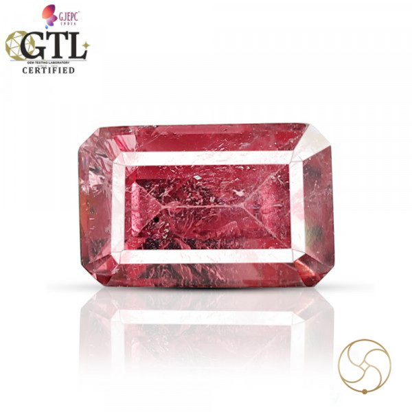 Image of 08.42 Carats Natural Pink Tourmaline Gemstone With Ring Or Pendant - प्राकर्तिक  गुलाबी वैक्रान्त रत्न