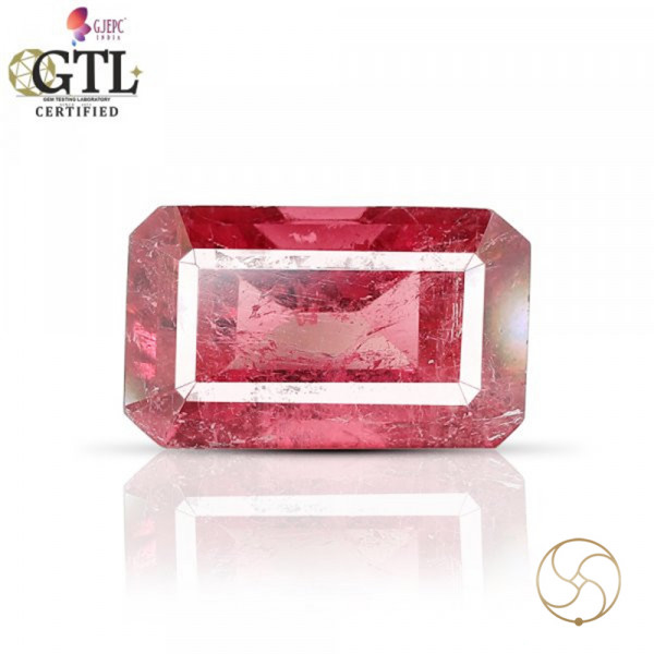 Image of 06.45 Carats Natural Pink Tourmaline Gemstone With Ring Or Pendant - प्राकर्तिक  गुलाबी वैक्रान्त रत्न