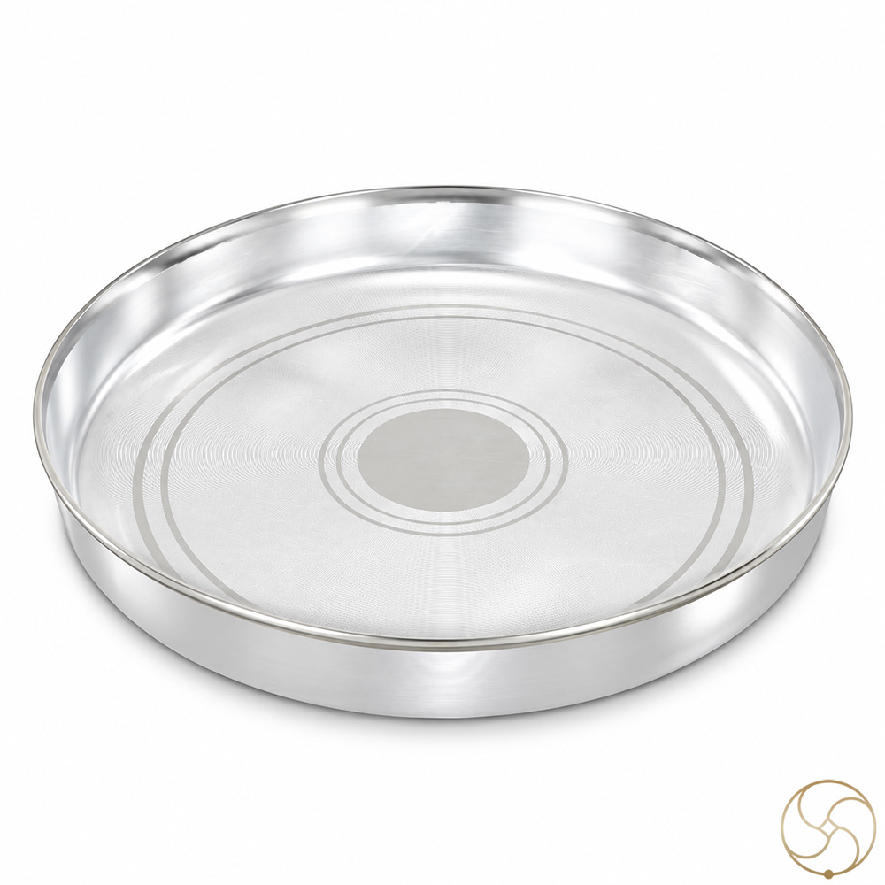 999 Silver Big Thali