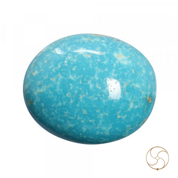 Image of 12.10 Carats American Sleeping Beauty Turquoise Gemstone - पिरोजक, सोता सौंदर्या अमेरिकी फ़िरोज़ा रत्न