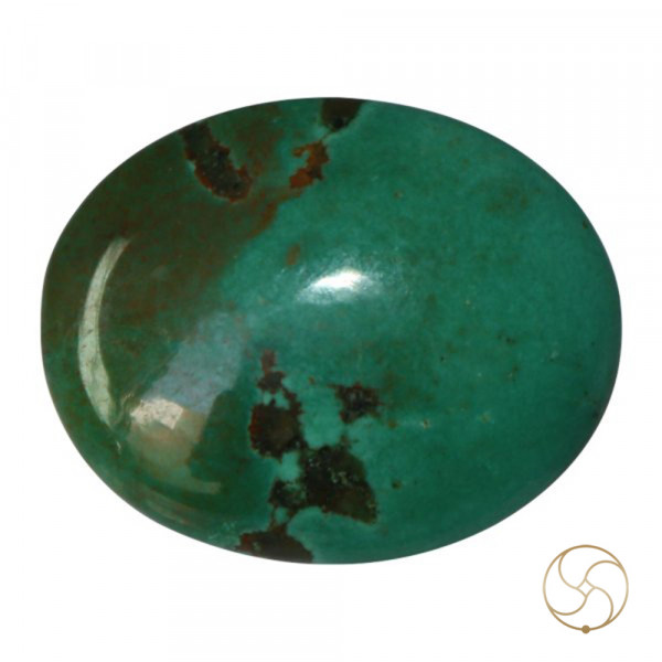 Image of 28.70 Carats Turquoise Tibetan Gemstone - पिरोजक, तिब्बती फ़िरोज़ा रत्न