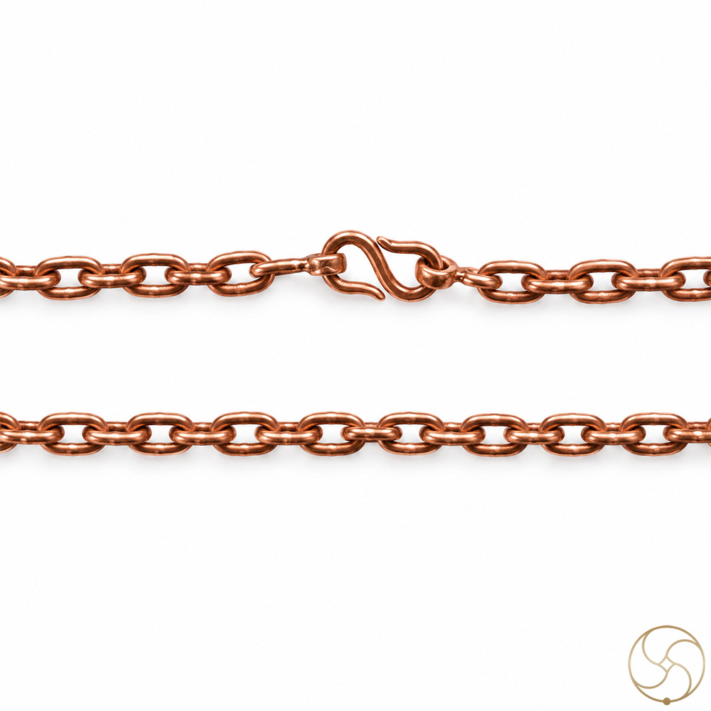 999 Nepaliya Copper Paperclip Chain