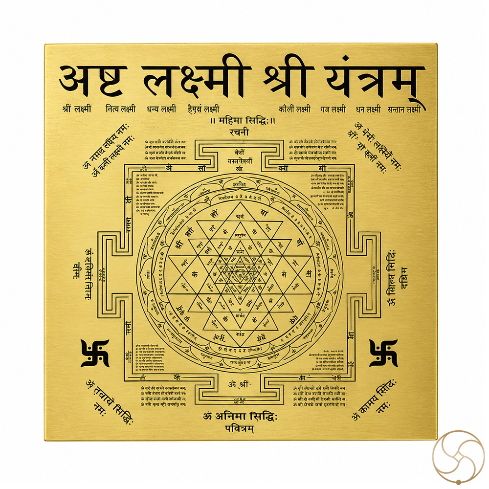 Shri Yantra 100 Accurate with All Mantra in Ritika Brass