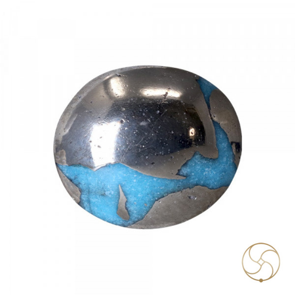 Image of 10.2 Carats Turquoise Irani Gemstone - पिरोजक, फ़िरोज़ा ईरानी रत्न