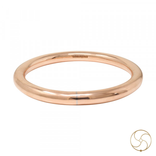 Image of 99.9%  Nepaliya Copper Gorakh Bangle For Gents - नेपालिया तांबा गोरख कड़ा पुरुष हेतु (94gm)