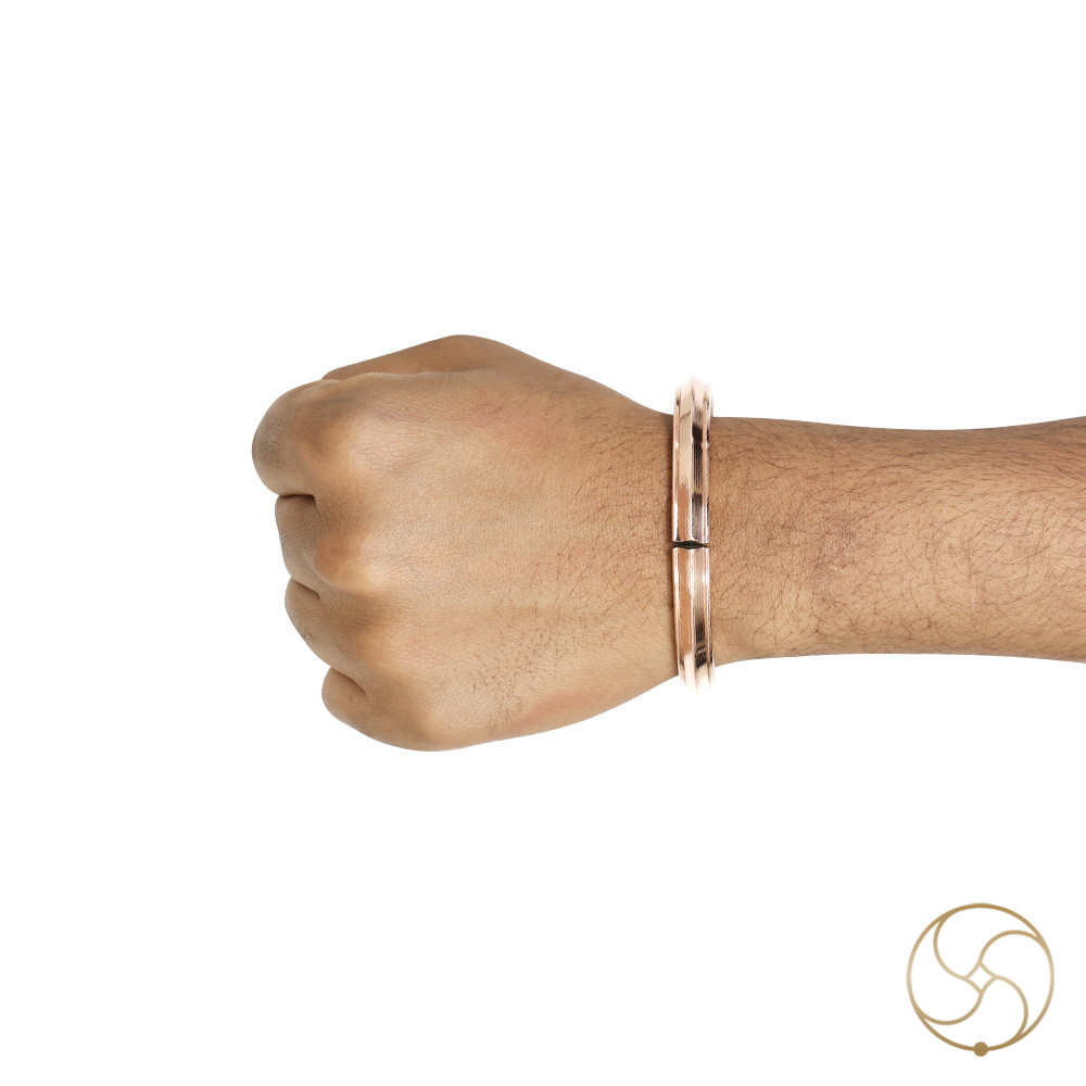 999 Nepaliya Copper Gents Sikh Kada -     