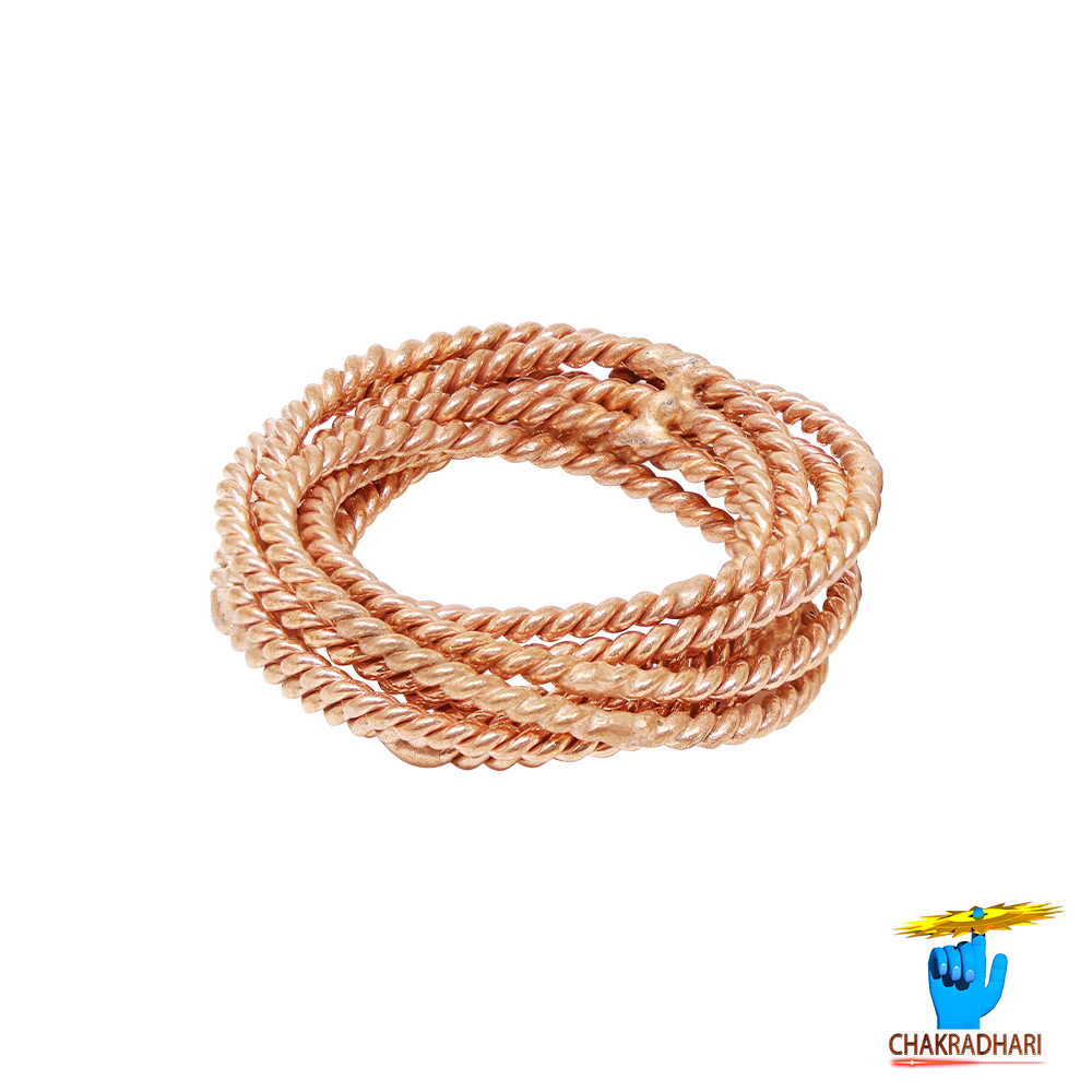 999 Pure Nepaliya Copper Tensor Torus Coil for Glass or Pocket