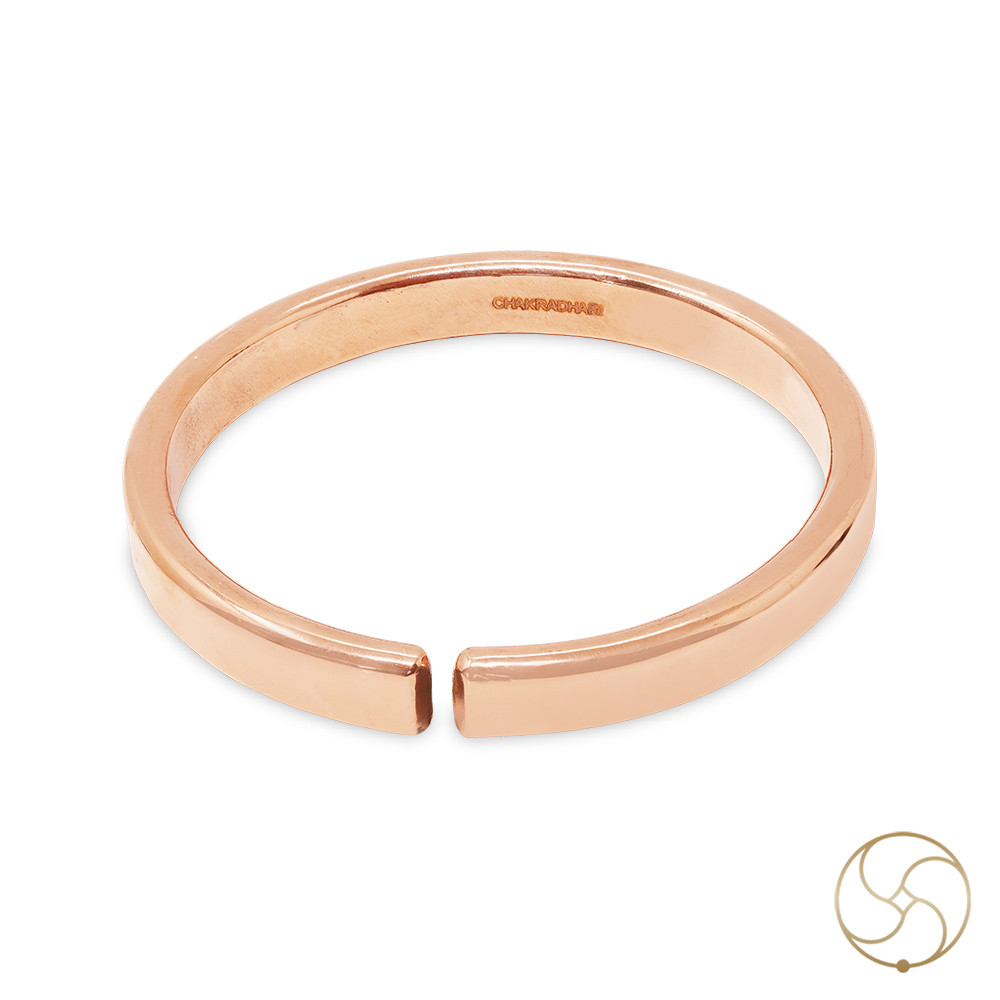 999 Nepaliya Copper Ladies  Flat  Bangle       55gm