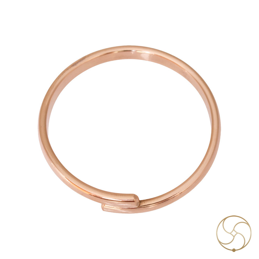 999 Nepaliya Copper Single Bangle For Kids  7 Year To 15 Year -      7   15    36gm