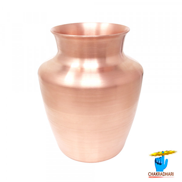 Image of 1250ml 99.9% Nepaliya Copper Brahm Lota (760gm) - नेपालिया तांबा ब्रह्म लोटा