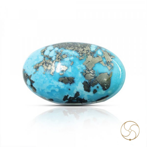 Image of 67.80 Carats Turquoise Irani Gemstone - पिरोजक, फ़िरोज़ा ईरानी रत्न