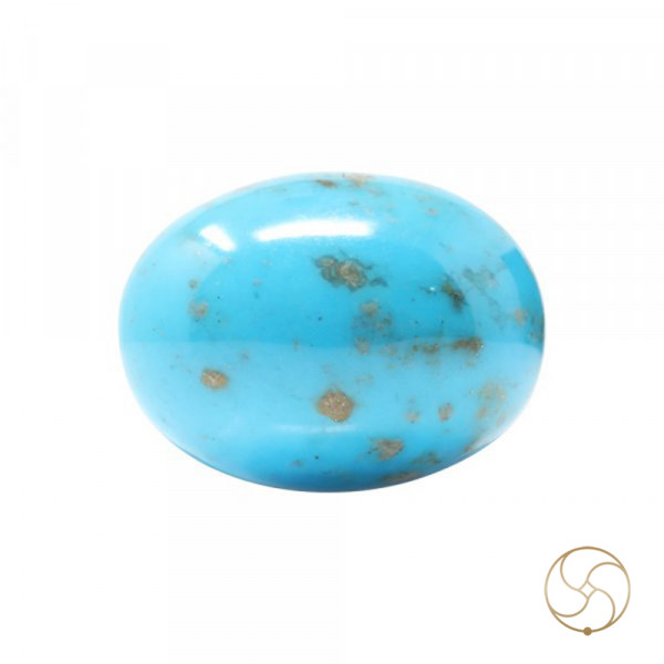 Image of 62.30 Carats Turquoise Irani Gemstone - पिरोजक, फ़िरोज़ा ईरानी रत्न