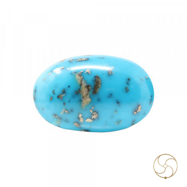 Image of 41.90 Carats Turquoise Irani Gemstone - पिरोजक, फ़िरोज़ा ईरानी रत्न