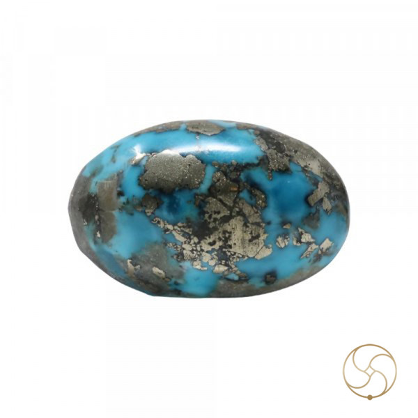Image of 39.20 Carats Turquoise Irani Gemstone - पिरोजक, फ़िरोज़ा ईरानी रत्न