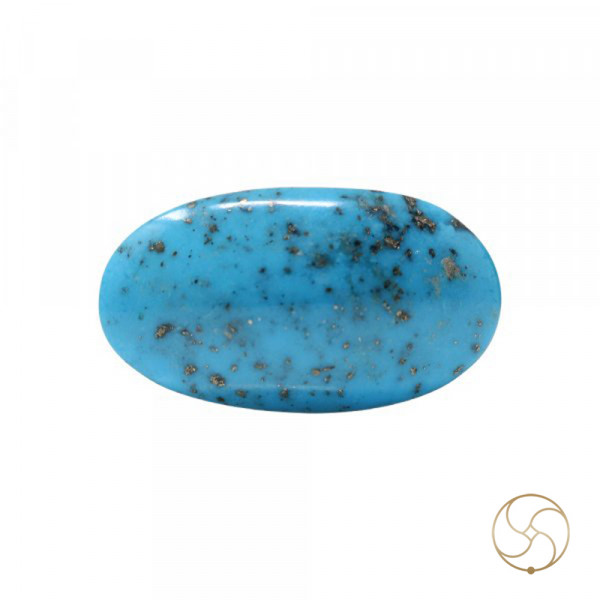 Image of 24.60 Carats Turquoise Irani Gemstone - पिरोजक, फ़िरोज़ा ईरानी रत्न
