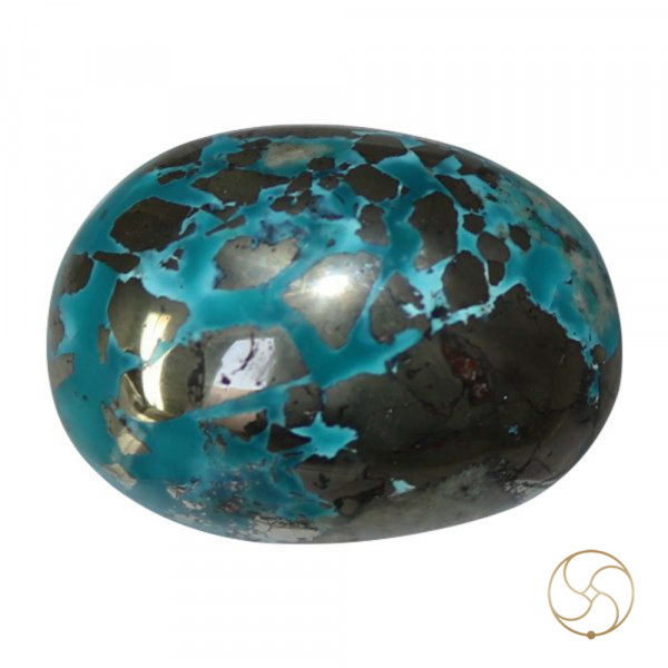 Image of 89.30 Carats Turquoise Irani Gemstone - पिरोजक, फ़िरोज़ा ईरानी रत्न