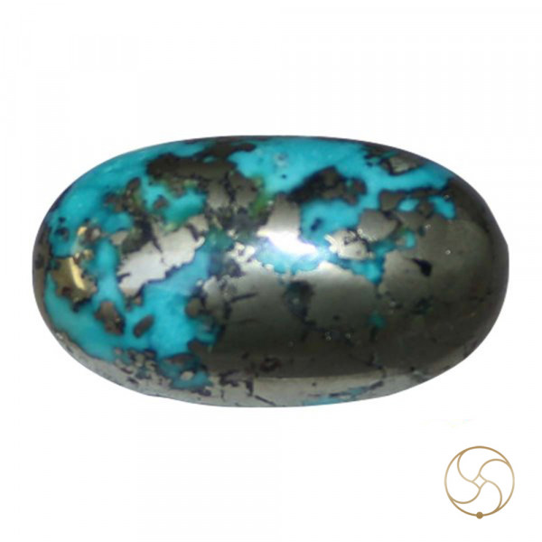 Image of 78.10 Carats Turquoise Irani Gemstone - पिरोजक, फ़िरोज़ा ईरानी रत्न