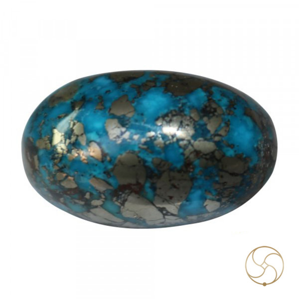 Image of 73.10 Carats Turquoise Irani Gemstone - पिरोजक, फ़िरोज़ा ईरानी रत्न