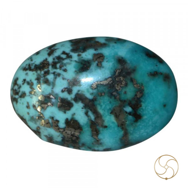 Image of 48.80 Carats Turquoise Irani Gemstone - पिरोजक, फ़िरोज़ा ईरानी रत्न