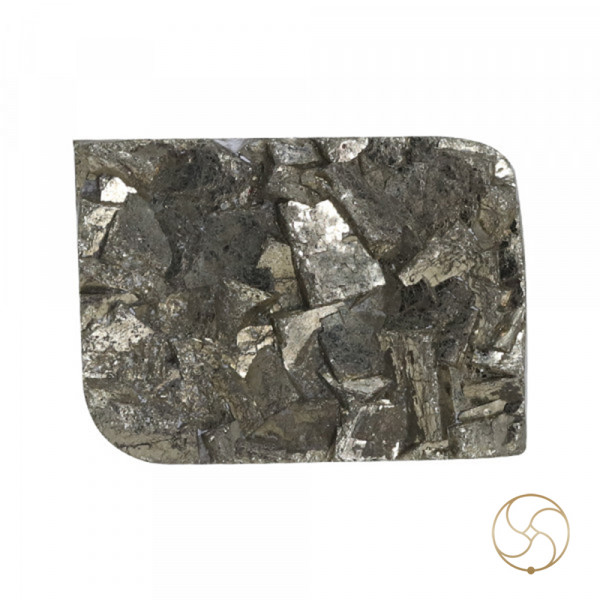 Image of 13.05 Carats Pyrite Gemstone With Ring Or Pendant - माक्षिक रत्न