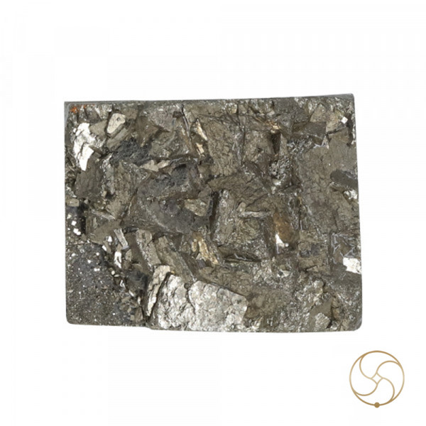 Image of 12.6 Carats Pyrite Gemstone With Ring Or Pendant - माक्षिक रत्न