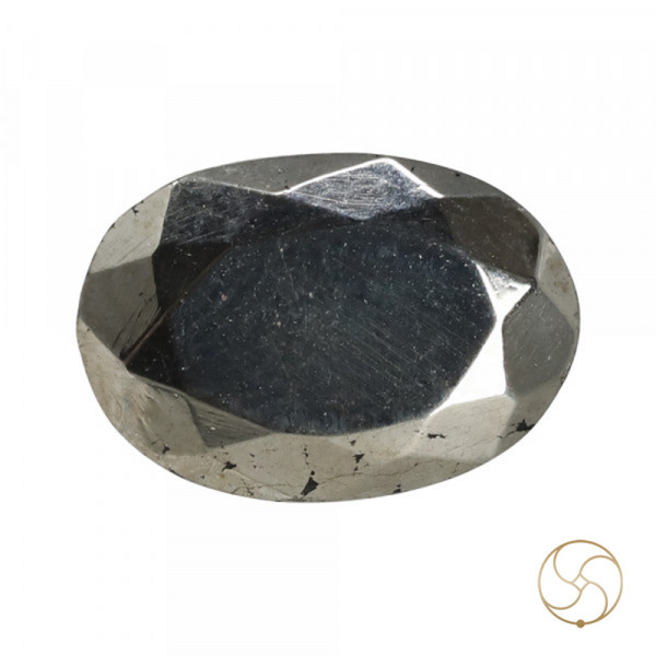 Image of 7.1 Carats Pyrite Gemstone With Ring Or Pendant - माक्षिक रत्न