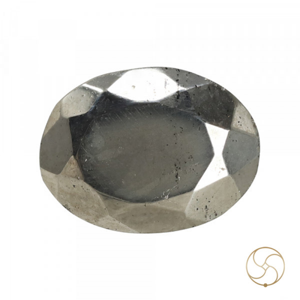 Image of 7.95 Carats Pyrite Gemstone With Ring Or Pendant - माक्षिक रत्न